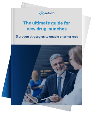 E-book cover of Retorio - The ultimate guide for new drug launches