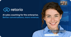 Retorio AI coaching software for enterprise sales teams