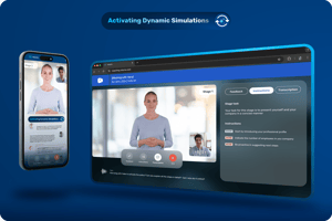 Retorio AI sales coaching dashboard and mobile mockup