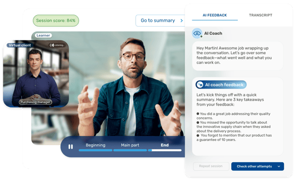 Retorio | The pioneer in AI sales coaching