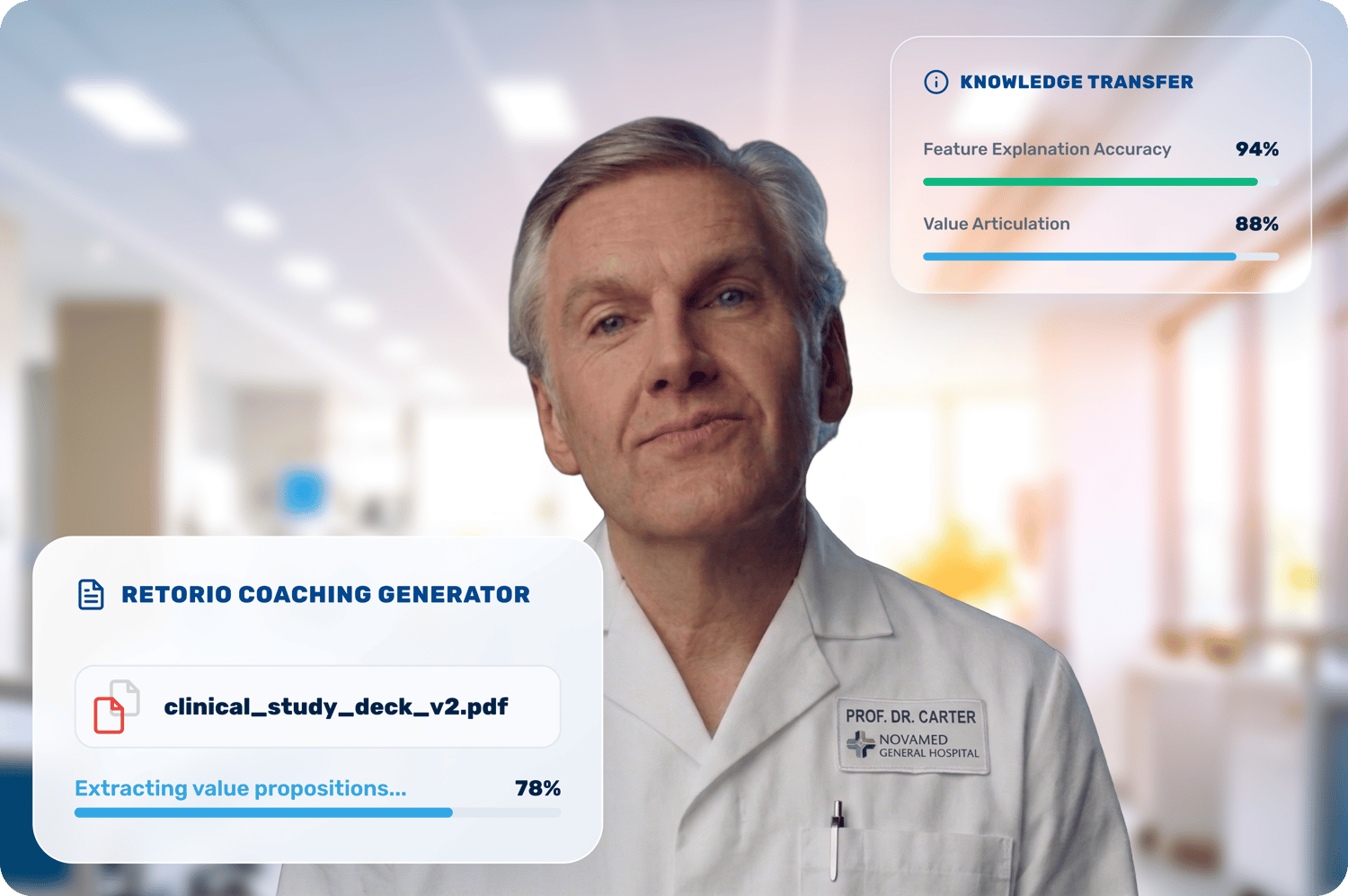 Retorio AI coaching for Sales and Onboarding - Role plays12