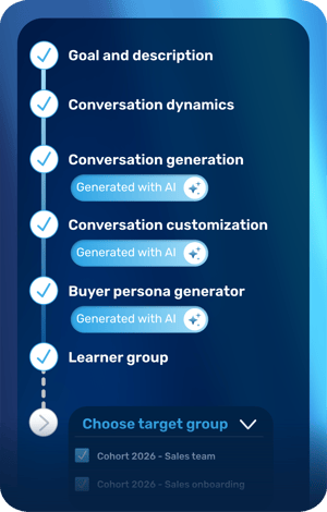 Coaching-Session-Generator für Vertriebsteams in der Retorio-Plattform