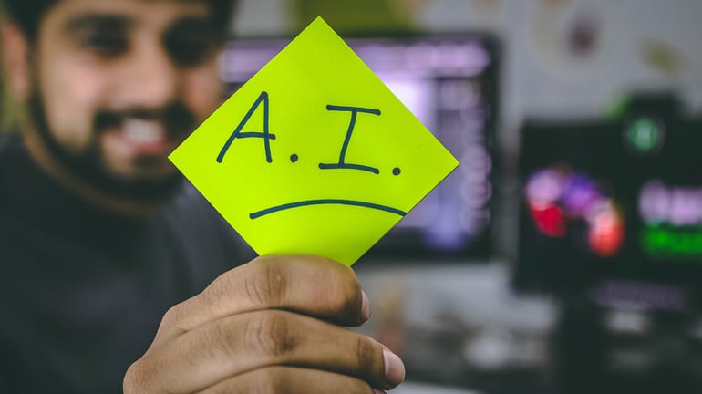 A post it note on AI; pre-employment testing