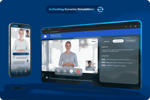 Retorio AI sales coaching dashboard and mobile mockup