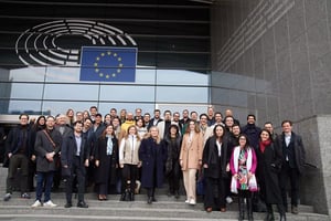 A photo from AI and Data Acts conference in Brussels back in March of 2023