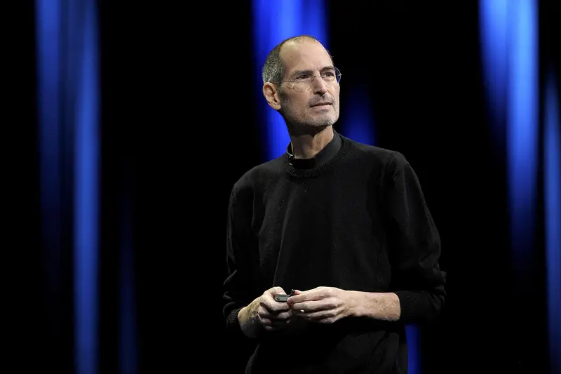 Image of Steve Jobs from Times article Apple founder Steve Jobs wrote himself philosophical email as he was dying of cancer, widow reveals